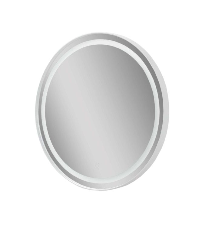 Дзеркало для ванної кімнати Раунд D600 white ПіК