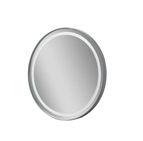 Дзеркало для ванної кімнати Раунд D600 gray ПіК