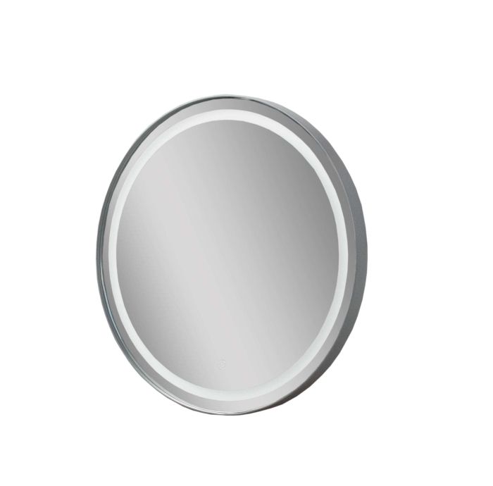 Дзеркало для ванної кімнати Раунд D600 gray ПіК